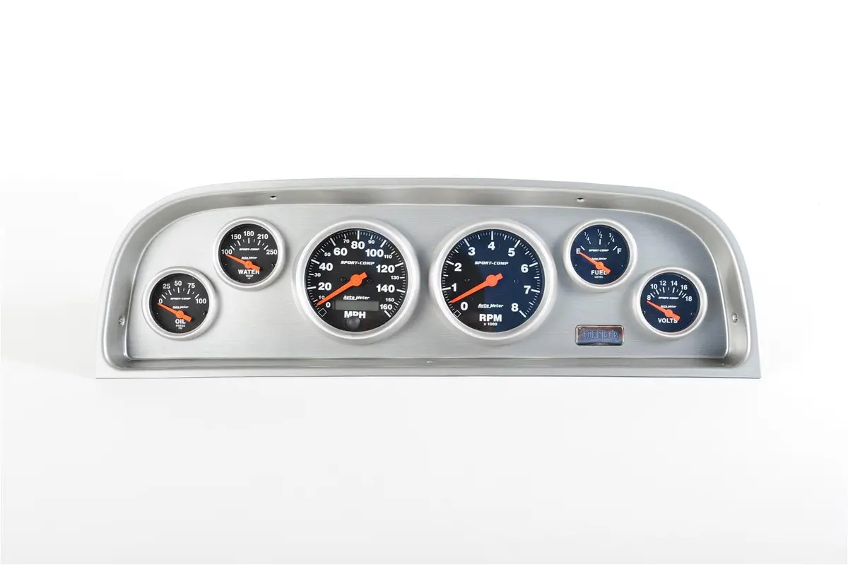 Classic Thunder Road Instrument Panel With Autometer Gauges – Model 107601312 1