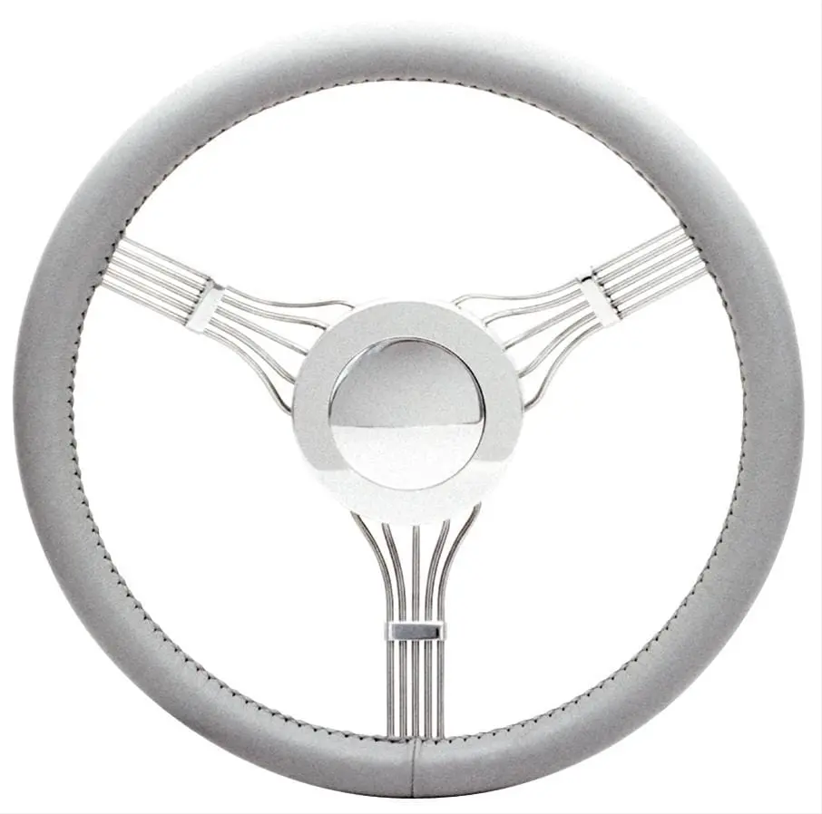 Flaming River Fr20128Gmlg Steering Wheel – Chrome Billet With Gm Ls Hub 1