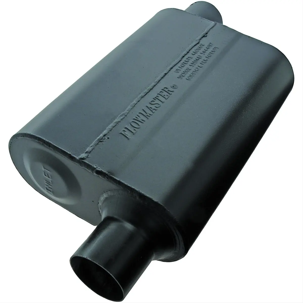 Flowmaster Super 44 Performance Muffler – Dual-Inlet, Single-Outlet (942448) 1