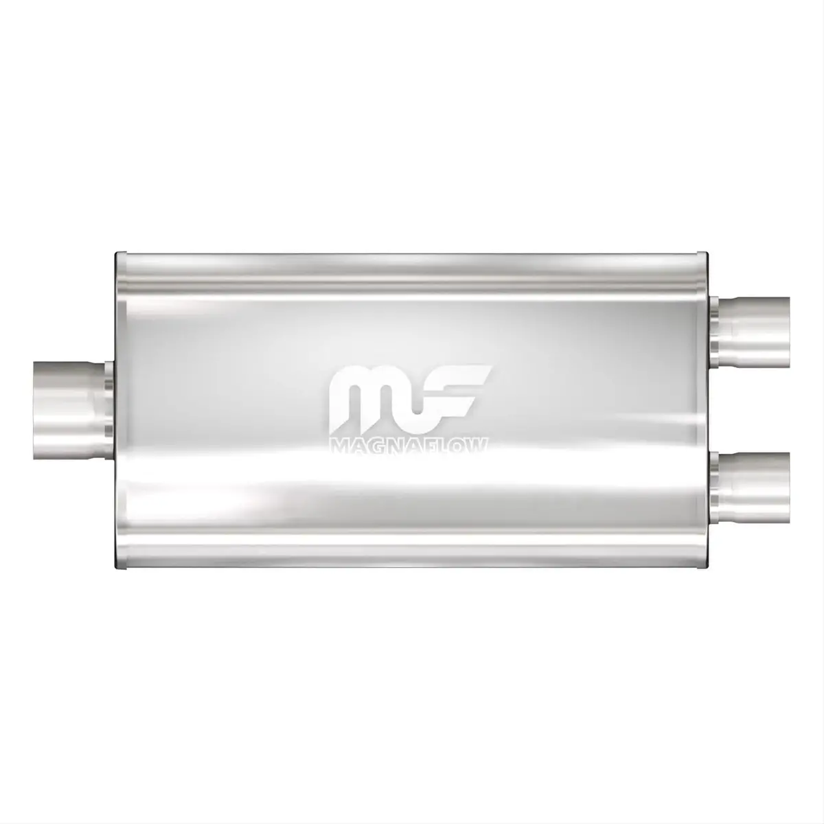 Magnaflow Stainless Steel Performance Muffler – Straight-Through Flow Design 1