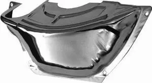 Chrome Powerglide Flywheel Dust Cover For 1962+ Gm Automatic Transmissions (Rpcr9417) 1