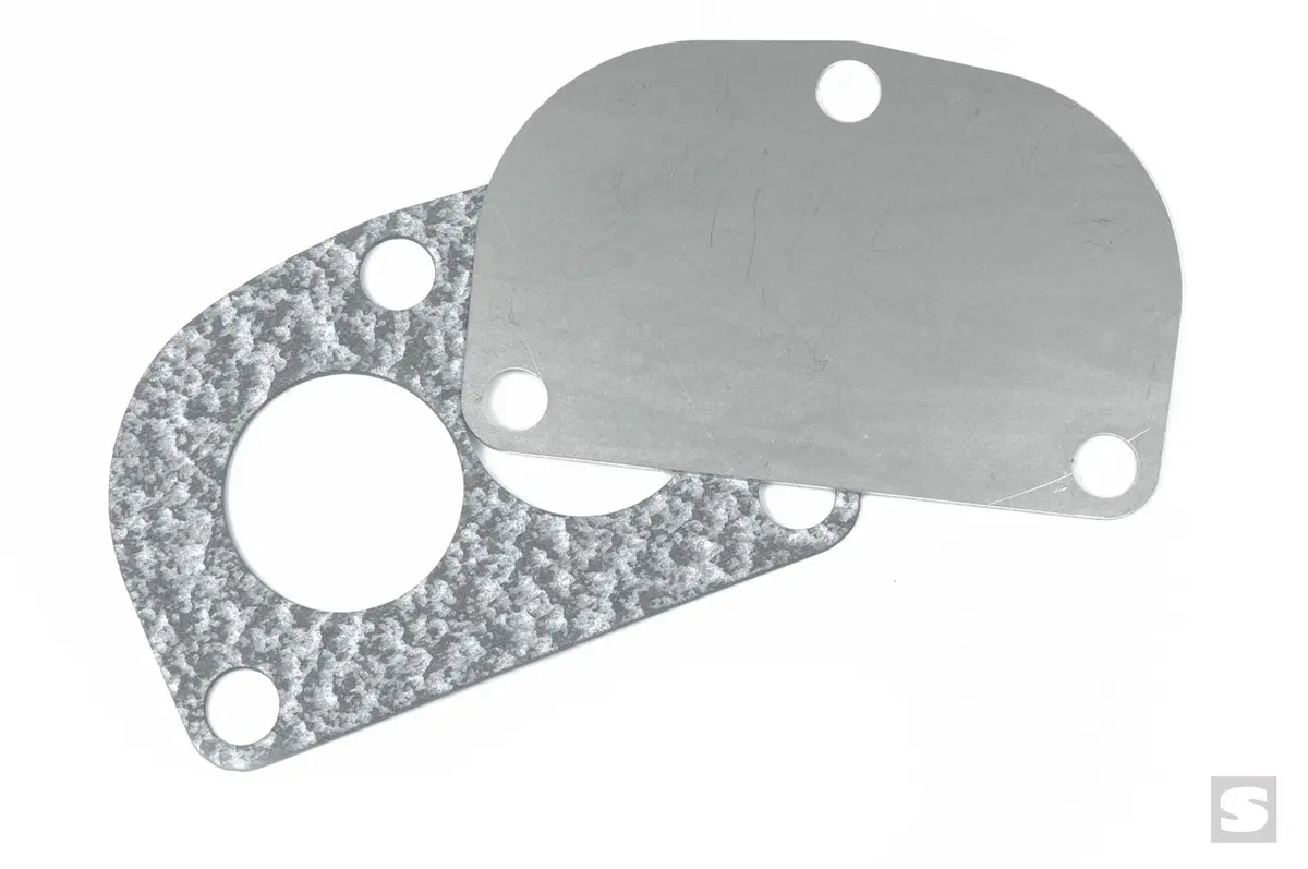 Stromberg Carburetor Blank-Off Plate – Aluminum, Part #29447K 1