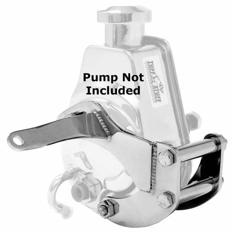 Saginaw Chrome Power Steering Pump Bracket – High-Gloss Finish (Tuf6504A) 1