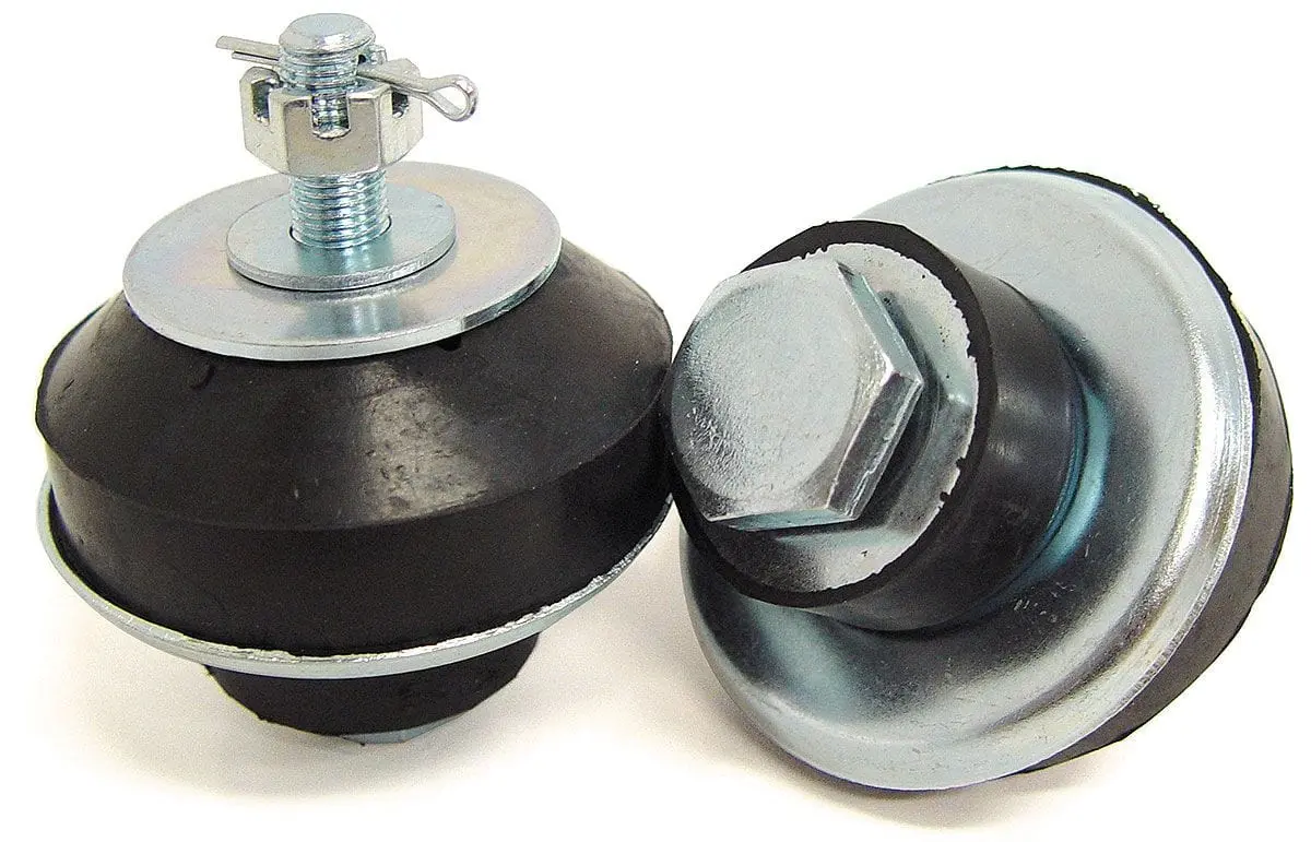 Vintique Vi78-6038-S V8 Engine Mount – Classic-Style Solid Rubber Isolator For Muscle Cars 1