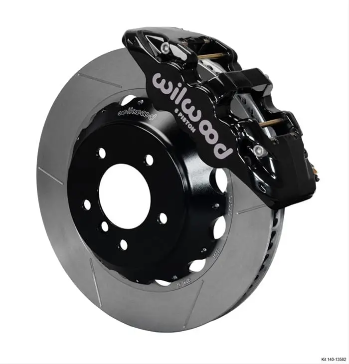 Wilwood Aero6 Big Brake Front Kit – 14-Inch Rotors, 6-Piston Calipers, Track-Optimized 1