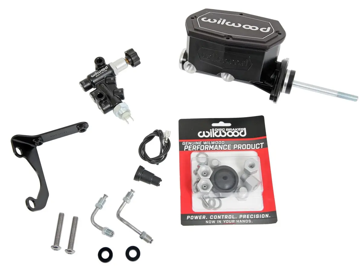 Wilwood Compact Tandem Aluminum Master Cylinder Kit 1