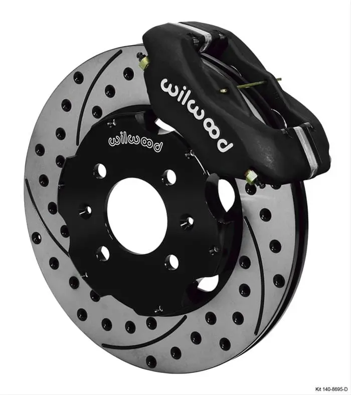 Wilwood Forged Dynalite Big Brake Kit – Front, 6-Piston Calipers (140-8695-D) 1