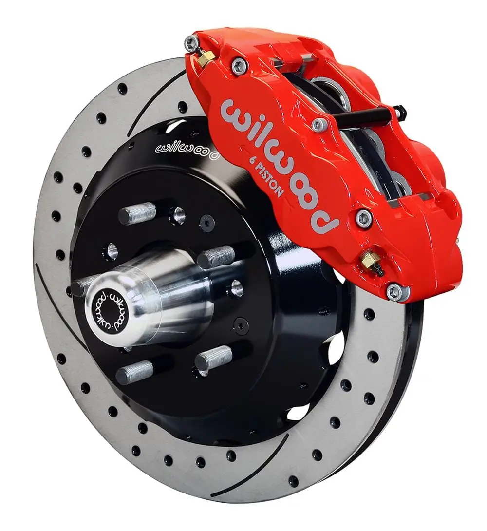 Wilwood 140-10493-Dr Forged Narrow Superlite 6R Front Big Brake Kit 1