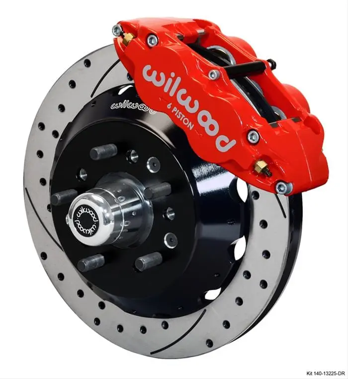 Wilwood Forged Superlite 6R Front Big Brake Kit – Narrow Profile (140-13225-Dr) 1